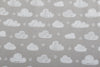 Children's Blanket Cover - Grey Cloud with Plush Reverse - The Little Blanket Shop